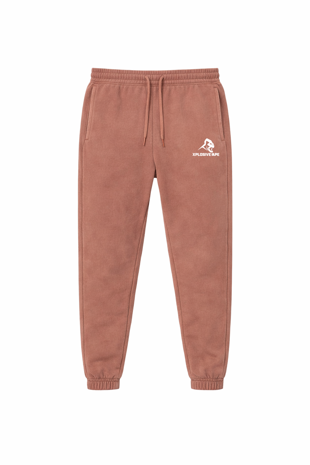 XAPE Vintage Wash Joggers - Rust
