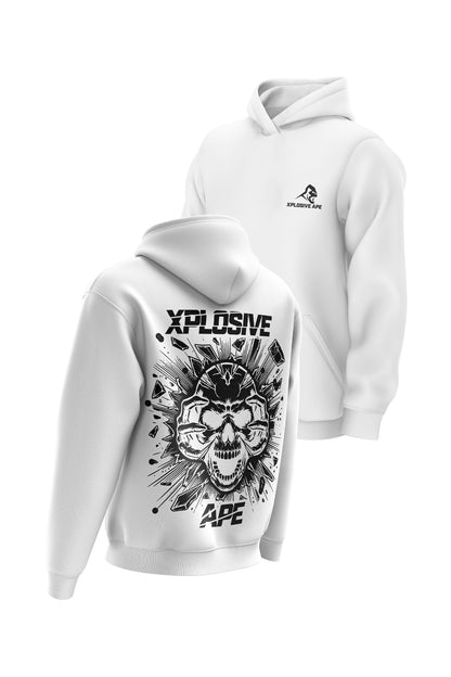 XAPE Shatter Hoodie - White
