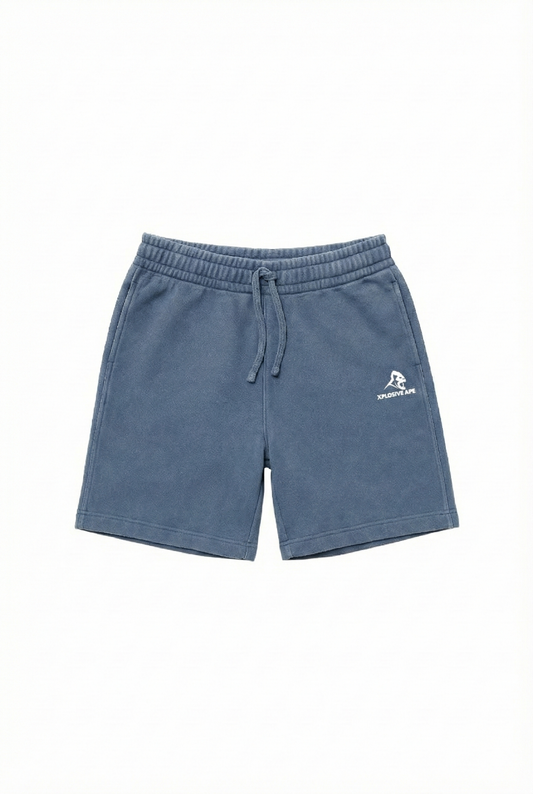XAPE Vintage Wash Shorts - Navy