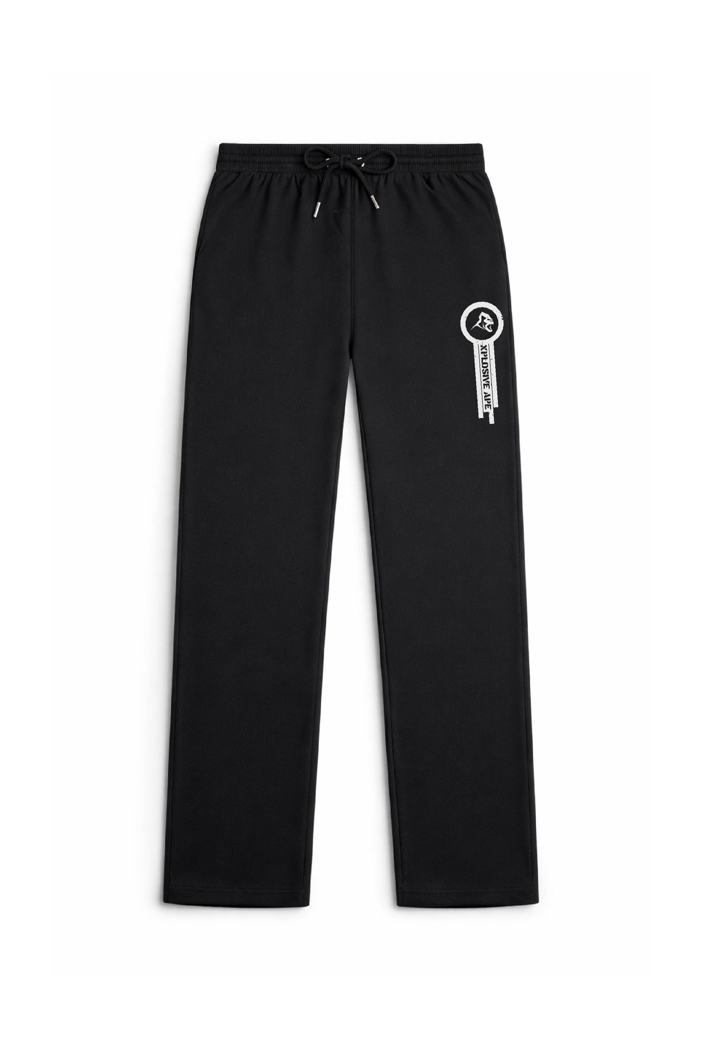 XAPE Panelled Relaxed Fit Joggers - Black