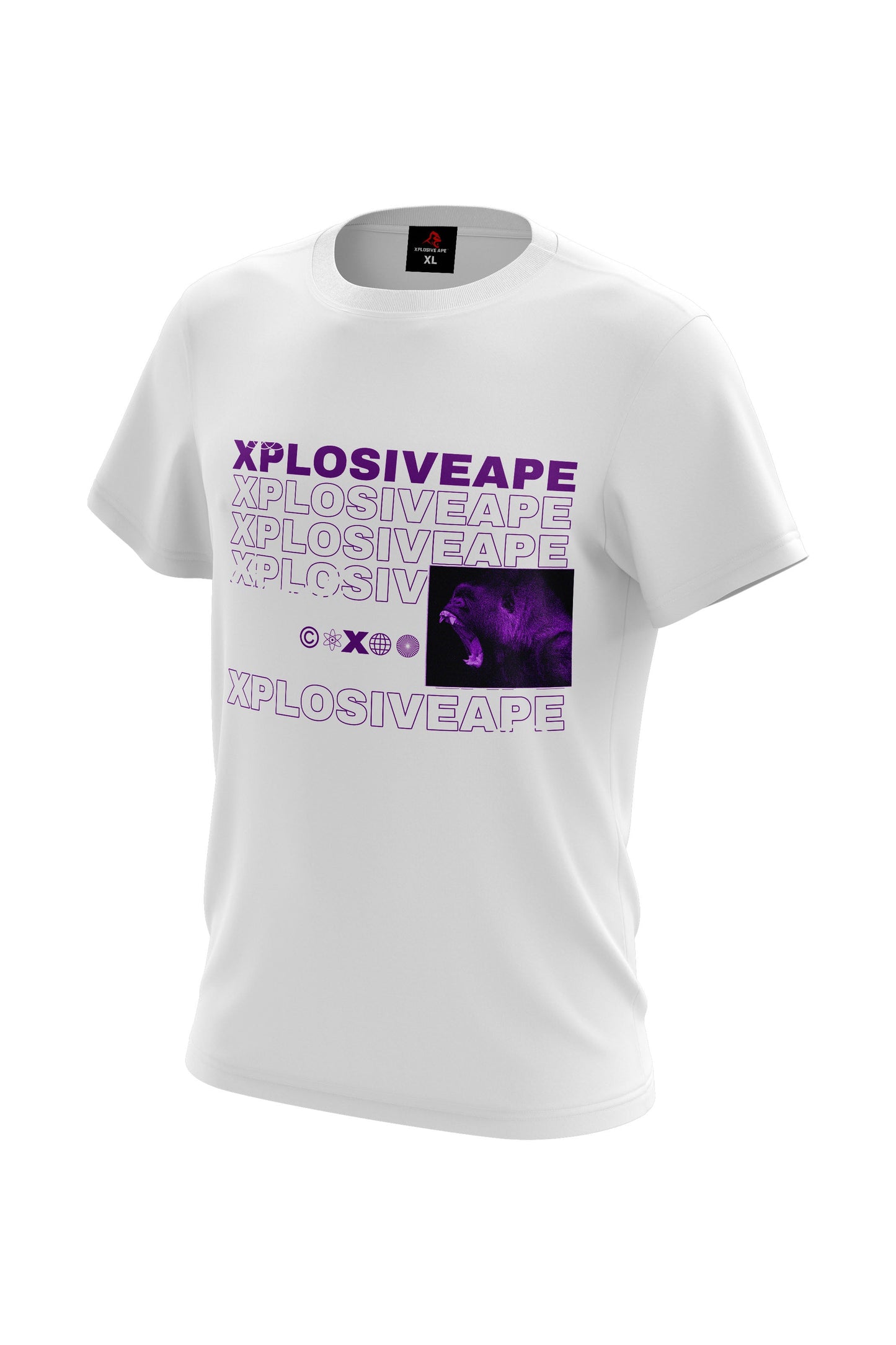 XAPE Strength Tee - White