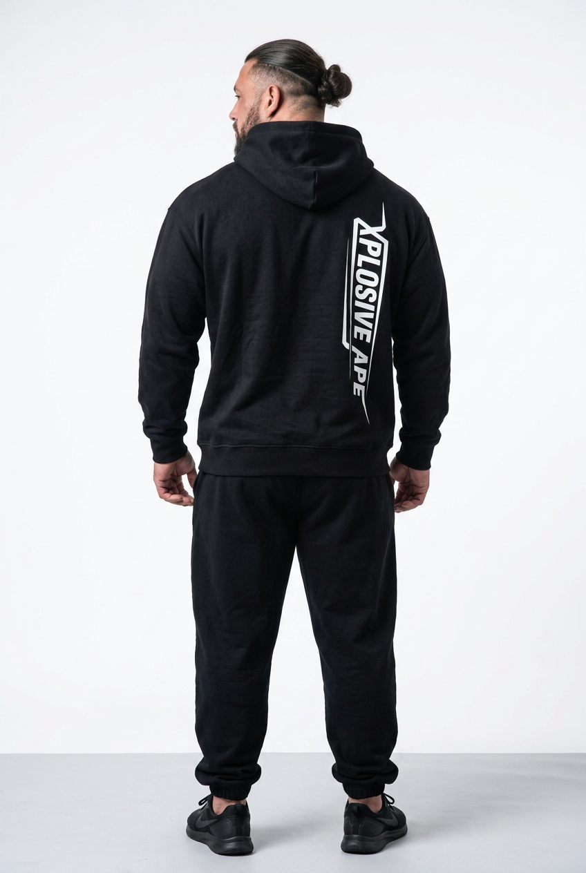 XAPE Strike Hoodie - Black