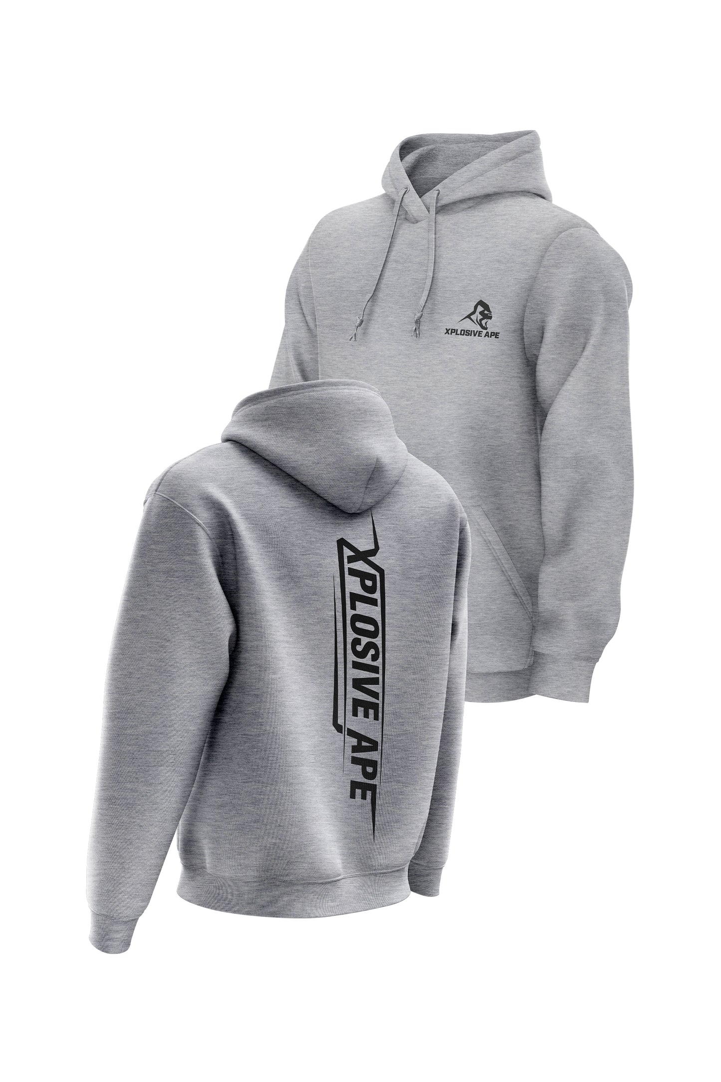 XAPE Strike Hoodie - Sports Grey