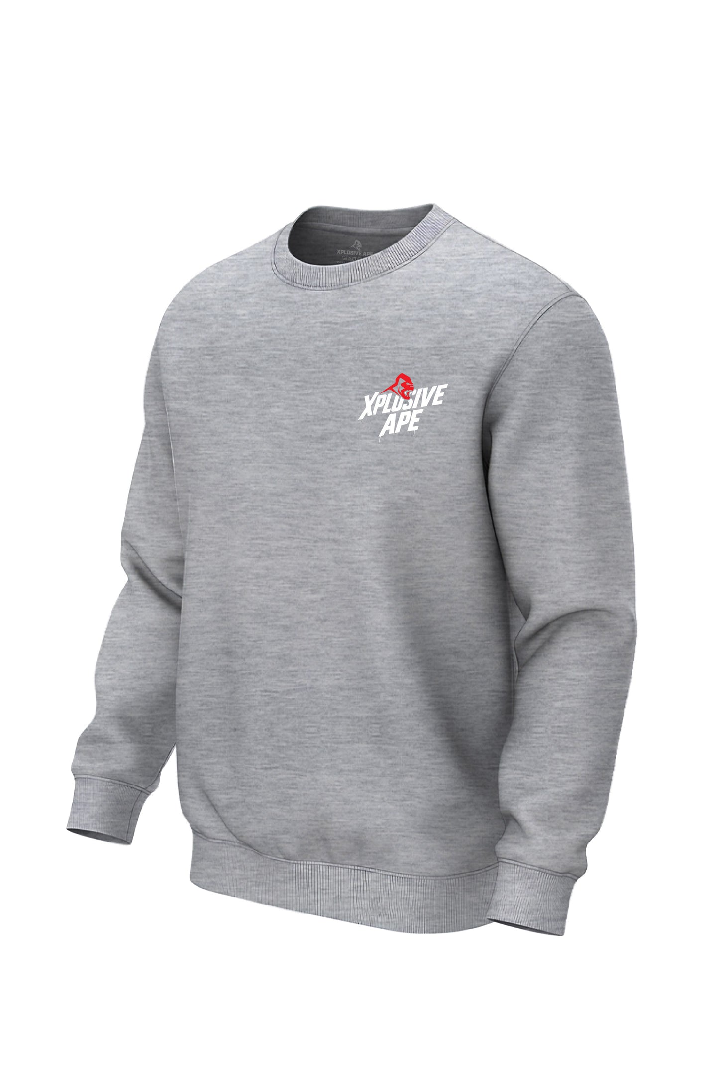 XAPE Classic Stencil Logo Sweatshirt - Sports Grey