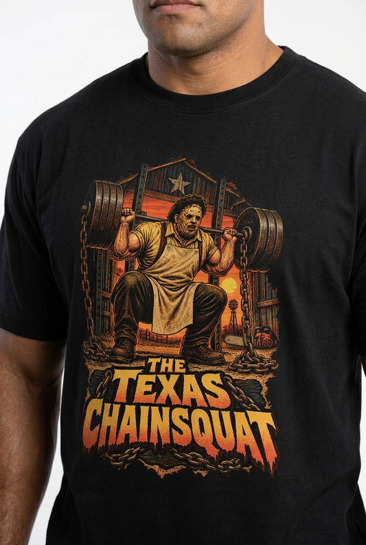 XAPE Texas Chainsquat Tee - Black