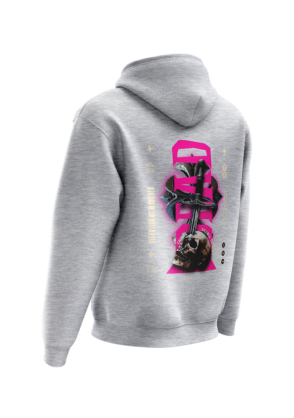 US The Threat of the Dead Hoodie - Heather Grey