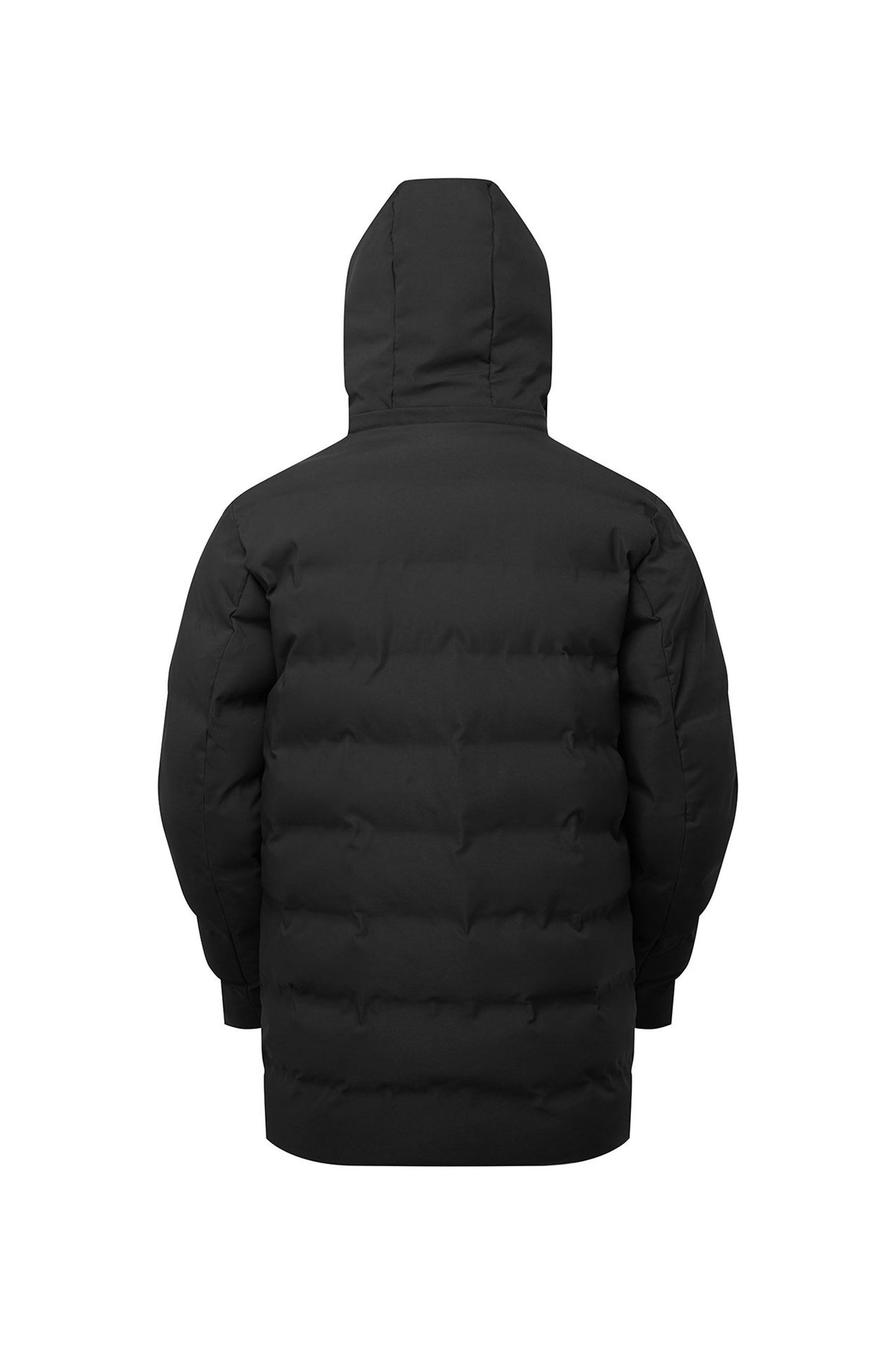 XAPE Core Issue Longline Padded Jacket - Black