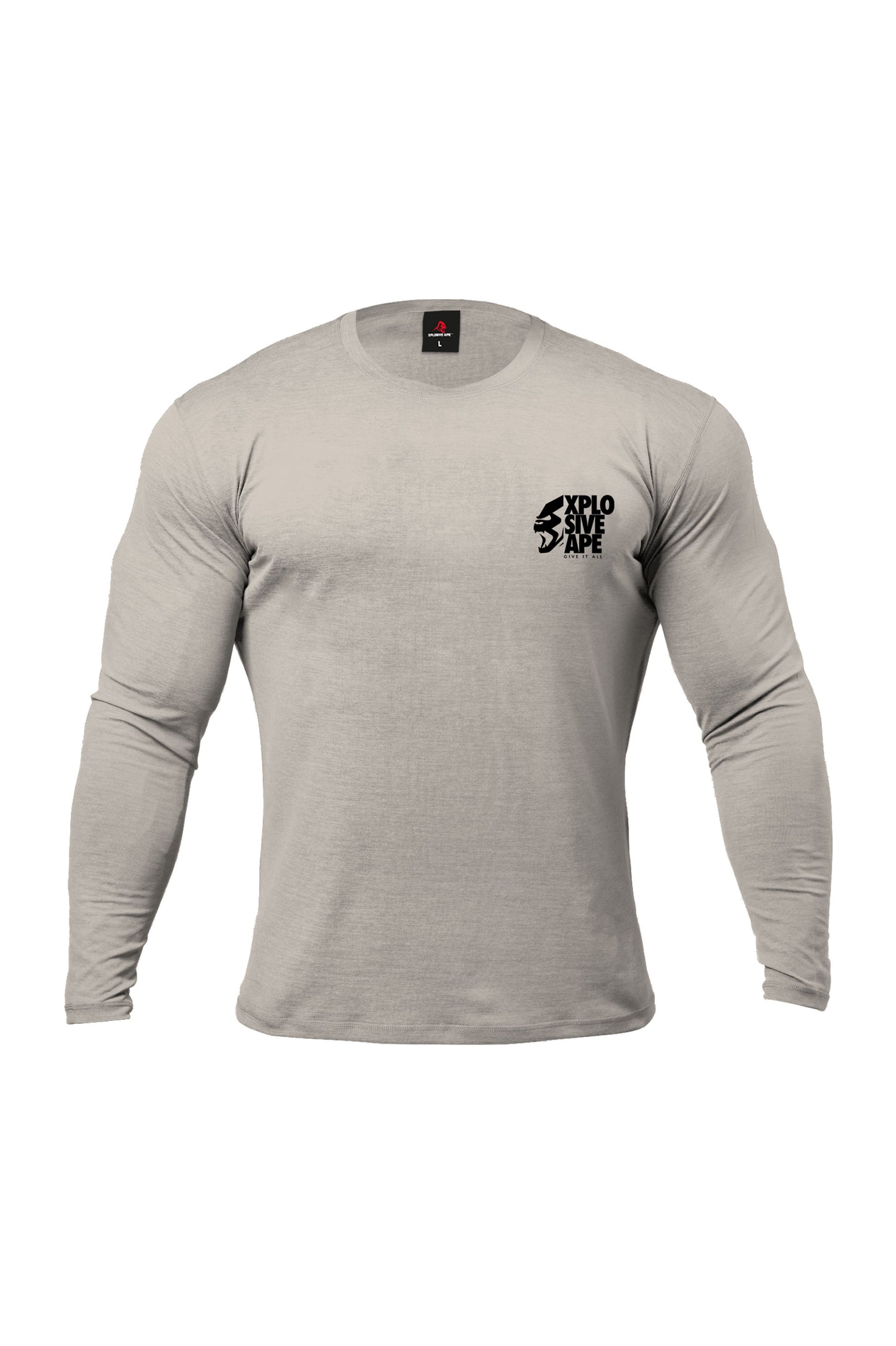 XAPE Ultimate Ape Long Sleeve Tee - Sand