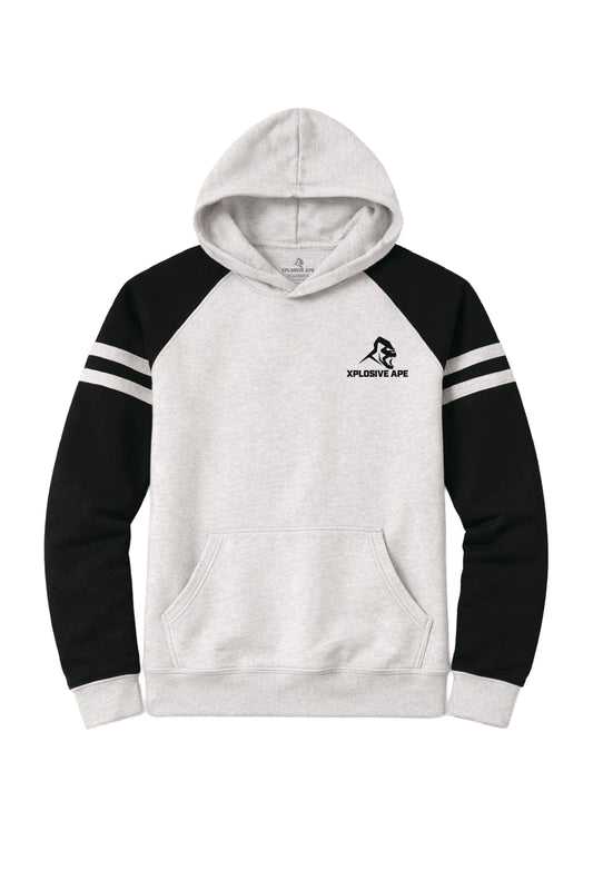 XAPE Classic Raglan Hoodie - Oatmeal Heather/Black