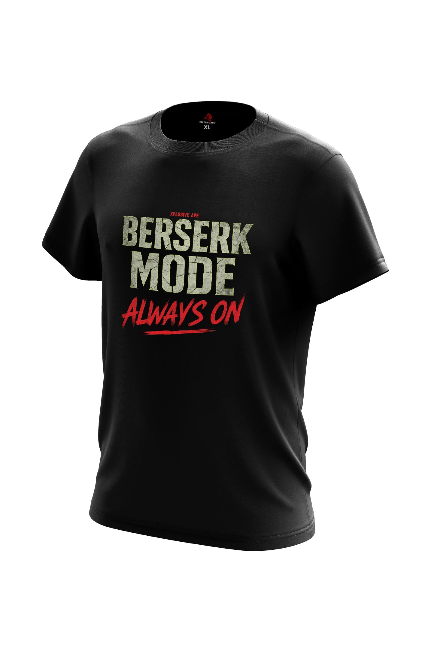XAPE Berserk Mode On Tee - Black