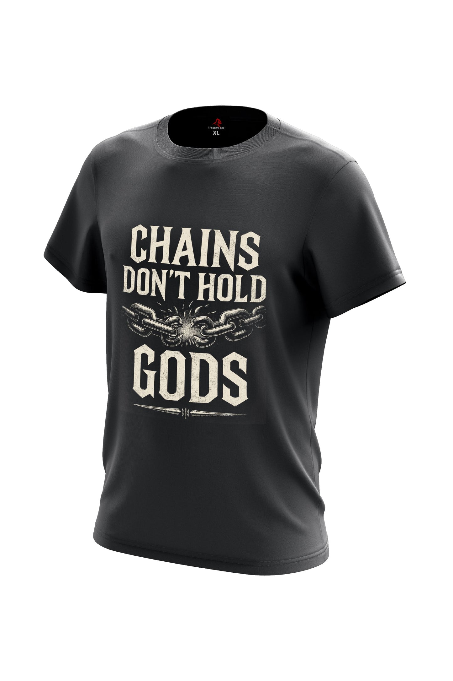 XAPE Chains & Gods Tee - Charcoal