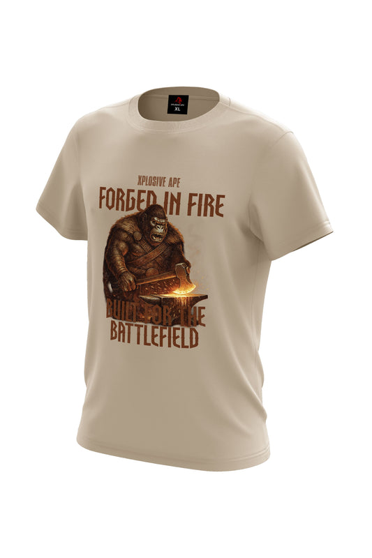 XAPE Forged In Fire Tee - Sand