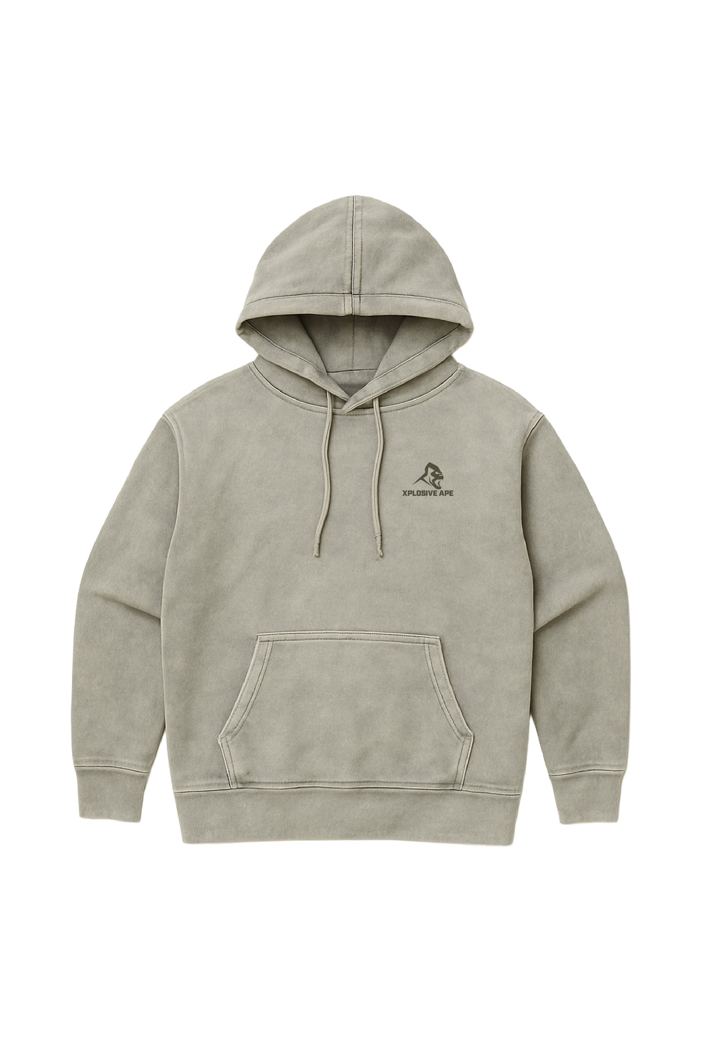 XAPE Essential Vintage Wash Hoodie - Stone