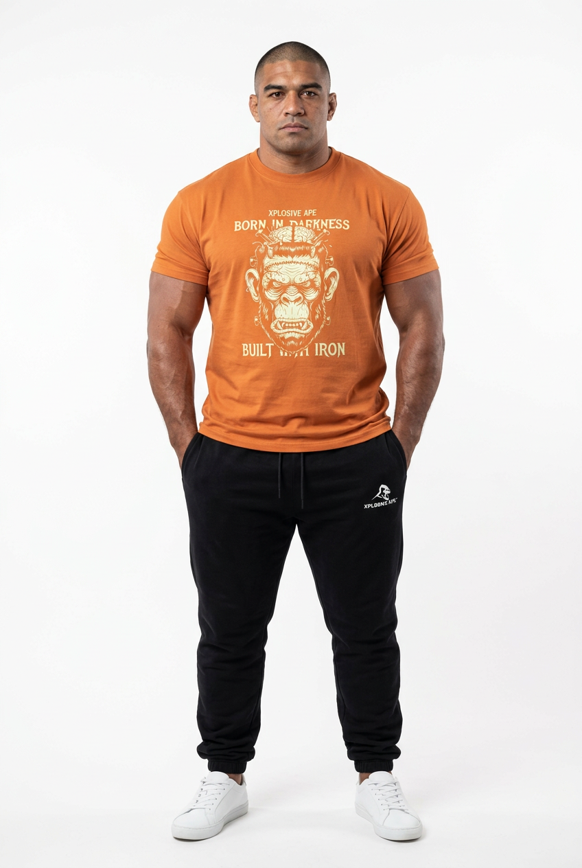 XAPE Frankenape V2 Tee - Orange - image 2
