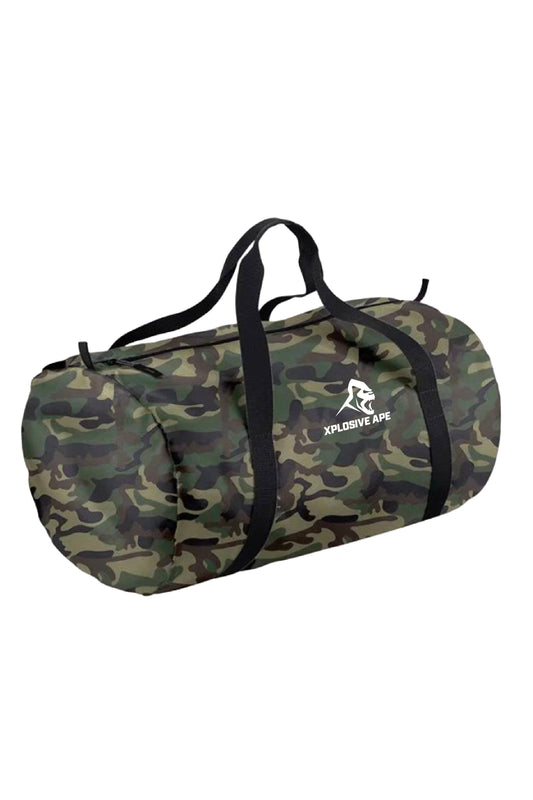 XAPE Classic Camo Foldable Barrel Bag - Jungle Camo