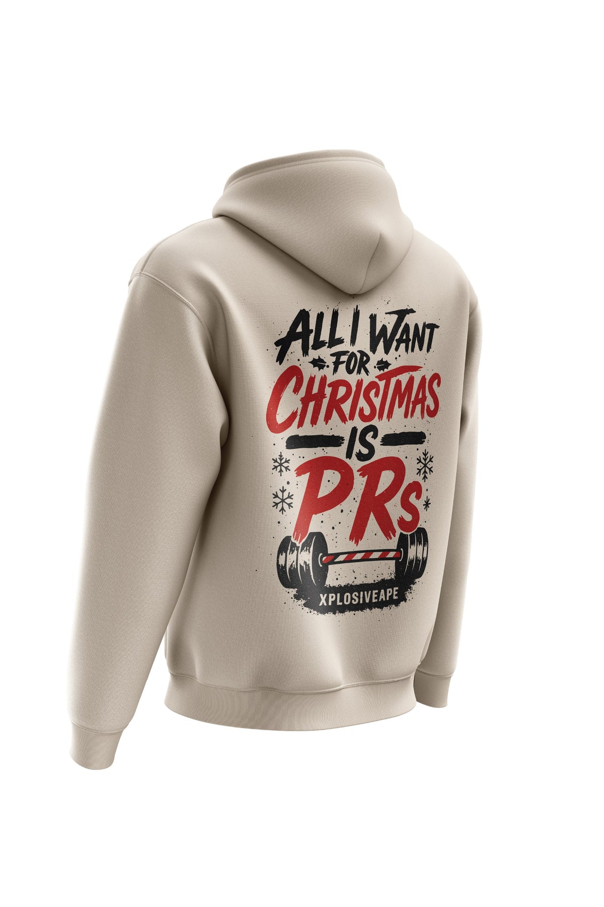 XAPE Xmas PR V2 String Hoodie - Sand