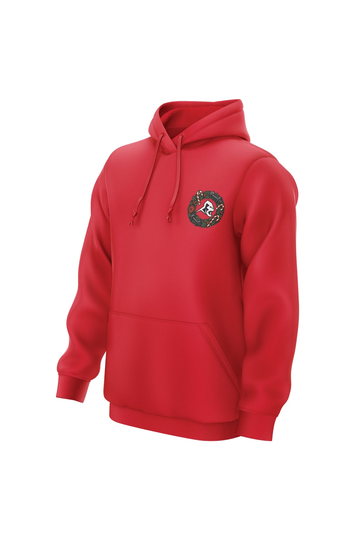 XAPE Ho Ho Hold String Hoodie - Red