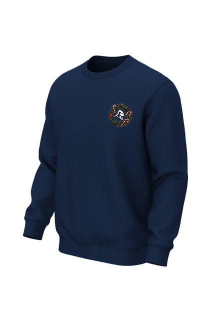 XAPE Xmas Wreath Sweatshirt - Navy