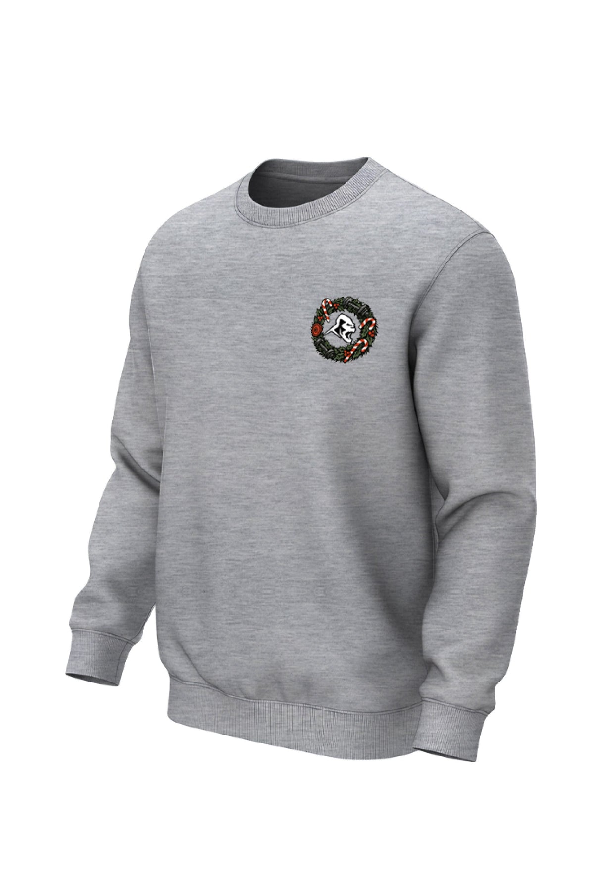 XAPE Xmas Wreath Sweatshirt - Sports Grey