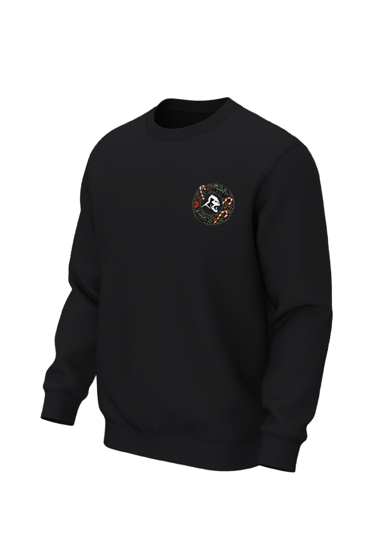 XAPE Xmas Wreath Sweatshirt - Black