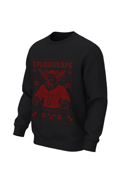 XAPE Reindeer Sweatshirt - Black