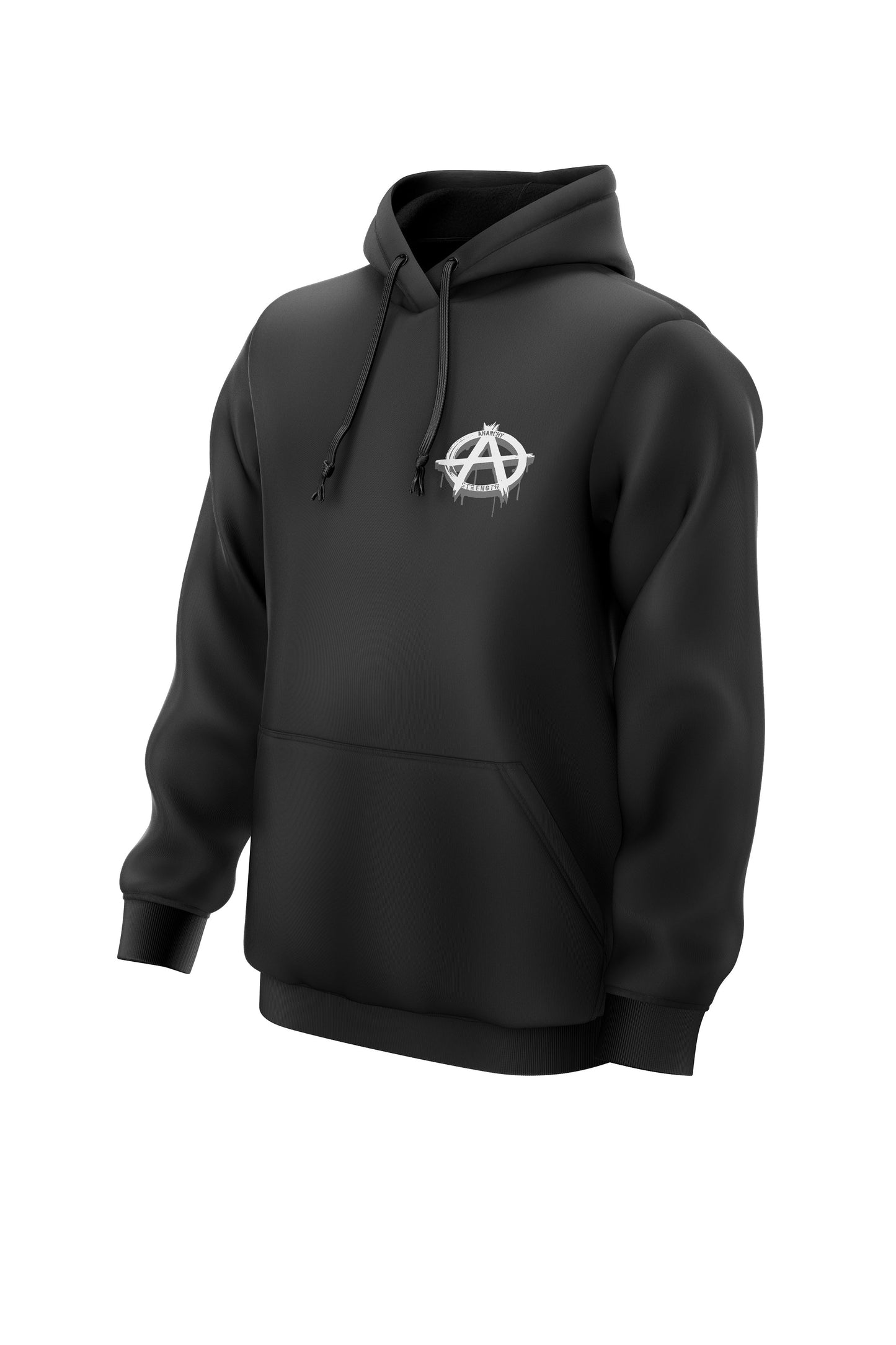 AS '3D' HOODIE - BLACK